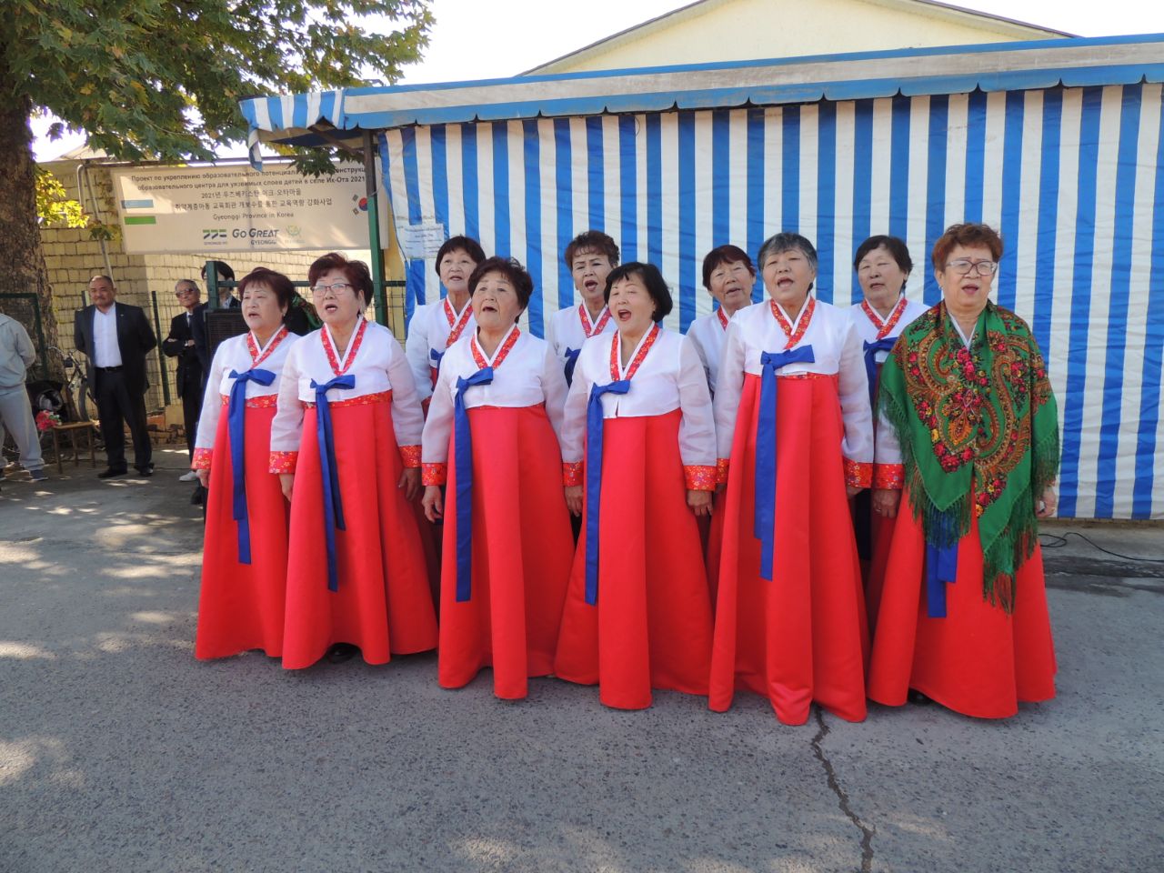 Йик-Ота. Концерт, посвященный 85-летию переселения корейцев в Узбекистан